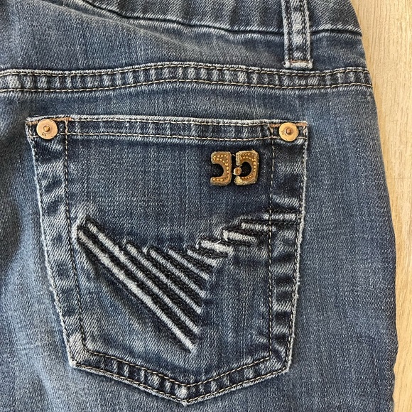 Joe's Jeans Women's Bootcut Muse Fit Mid Rise Stretch Denim Blue Jeans Size 25 - Picture 2 of 13